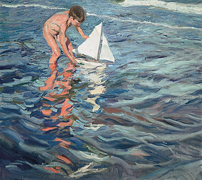 The Little Yacht Joaquin Sorolla